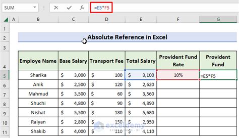 Image result for Difference Between Absolute and Relative Cell Reference Excel