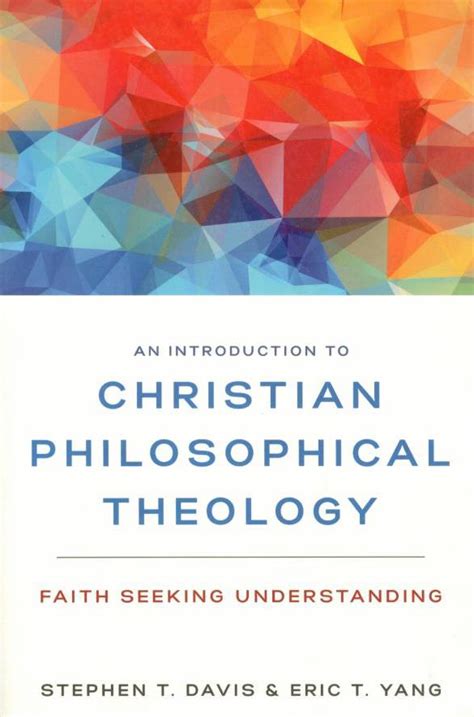 An Introduction to Christian Philosophical Theology – St Pauls India