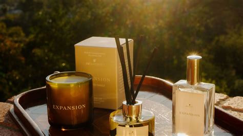 JW Marriott x Flamingo Estate Expansion fragrance set with candle and reed diffuser