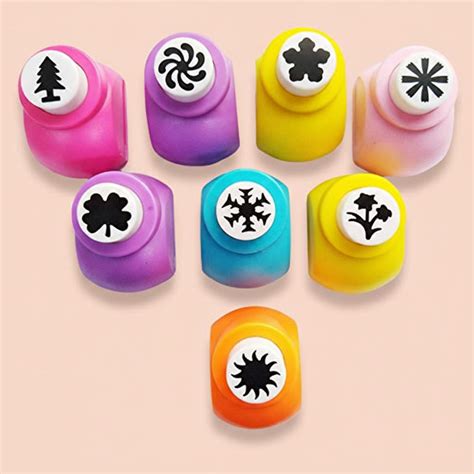 8 Piece Medium Craft Punches for Art and Craft Projects Attractive in ...