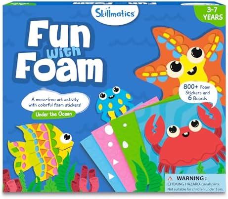 Buy Skillmatics Art Activity - Fun with Foam Underwater Animals, No ...