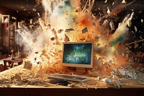 Image result for Ai Image Exploding Computer