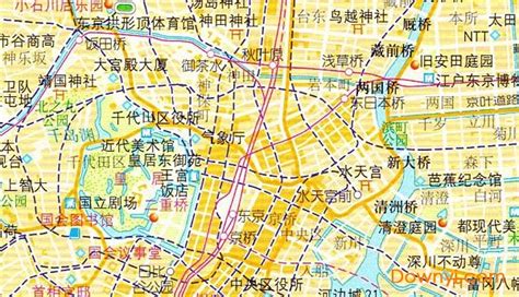 东京旅游地图中文版下载|东京旅游地图高清版下载_ 当易网