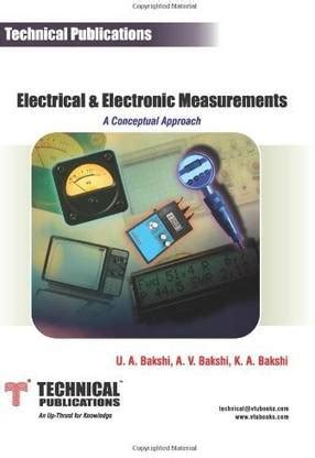 Electrical & Electronic Measurements - A Conceptual Approach: Buy ...