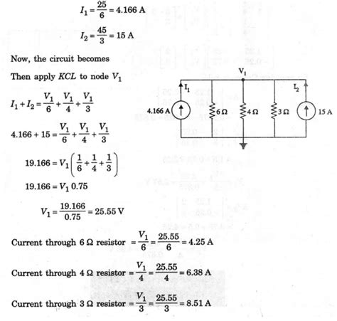 Nodal Method - Statement, Circuit Diagram, Formula, Solved Example Problems