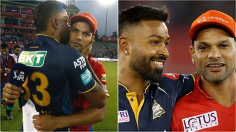 हार्दिक ने श‍िखर को बीच मैदान में किया KISS, PHOTO हुआ वायरल - Ipl 2023 ...