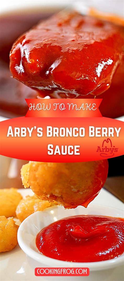 Arby's Bronco Berry Sauce Copycat Easy Recipe | Recipe | Recipes ...
