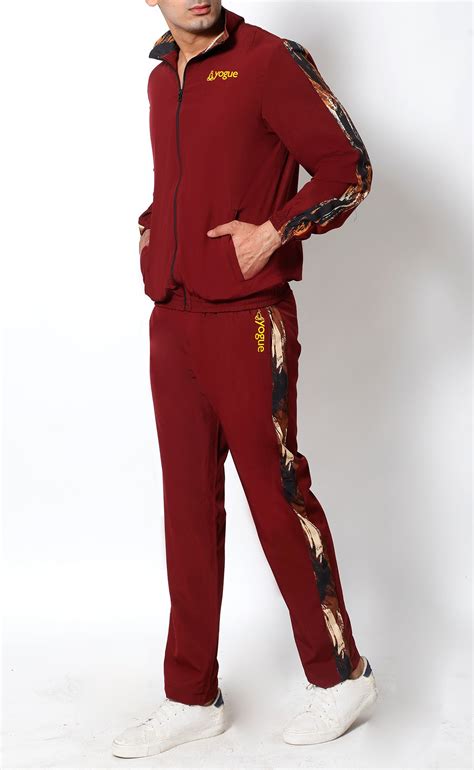 Caribbean Red Athlete Tracksuit - Yogue Activewear