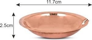 DOKCHAN Copper Diya Copper Table Diya Price in India - Buy DOKCHAN ...
