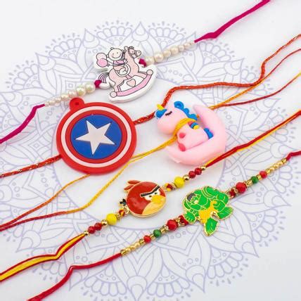 Beautiful Handmade Akshar Rakhi | Send Designer Red Mandala Rakhi for ...