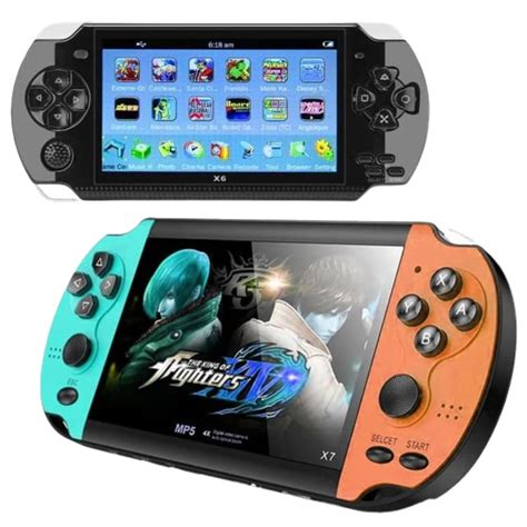 Exxelo Combo X7 Plus 4.3 in 8GB Retro Game Console is not just a gang ...
