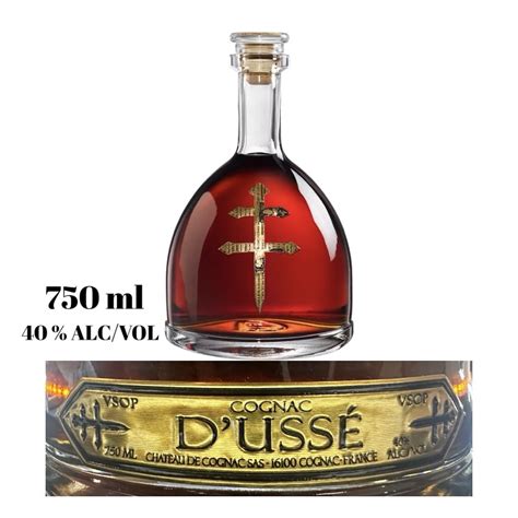 D’USSE VSOP Cognac, 750 mL Bottle, ABV 40% - Gift Shop (Shopping ...