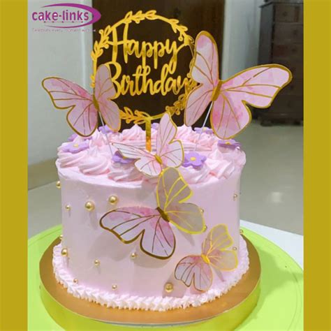 Pink Butterfly Cake – Cake Links