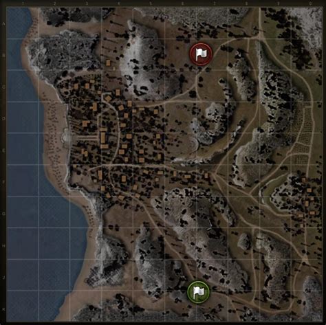 World of Tanks Map - Game Map