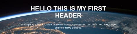 How to Put a Header in HTML CSS 的图像结果