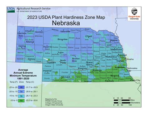 Nebraska Plant Hardiness Zones Map And Gardening Guide | Gardenia Organic
