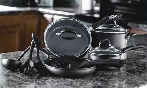 Cuisinart Aluminum Cookware Set | Groupon Goods