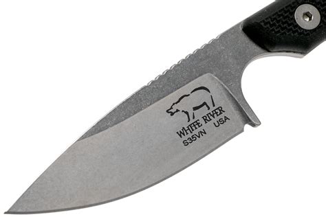 White River Knives M1 Backpacker Pro Black G10 couteau à lame fixe, étui Kydex | Achetez à prix ...