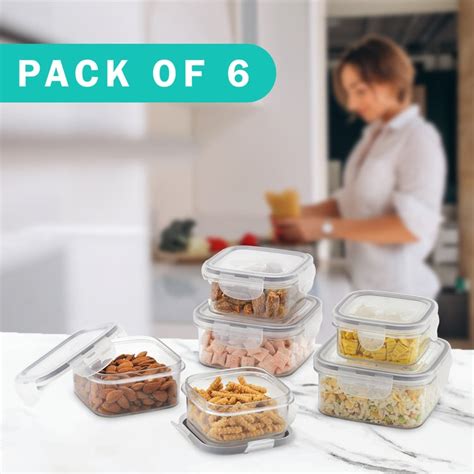 Buy STEELO So Fresh Set of 6 PET Storage Containers from Steelo at just ...