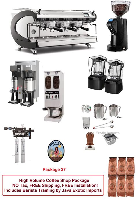 Coffee Shop Equipment Packages : Coffee Shop Equipment Start Up Items ...