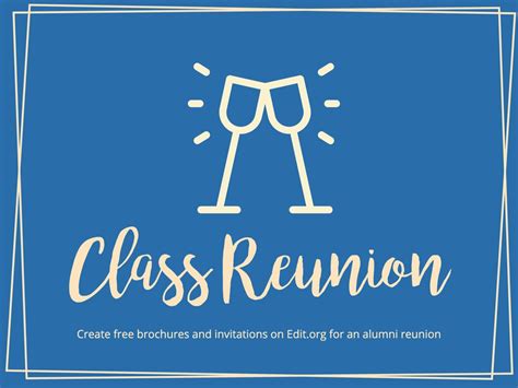 Image result for Class Reunion Event Program