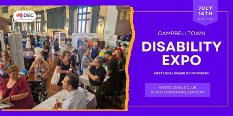 Campbelltown Community Disability Expo , 10 Old Leumeah Rd, Leumeah NSW ...