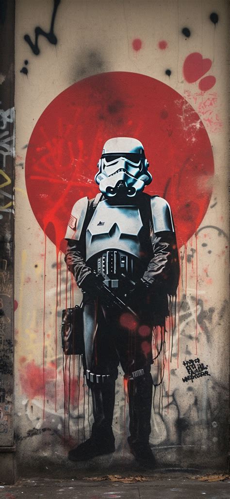 Star Wars Stormtrooper Street Art Wallpaper - Star Wars Wallpaper