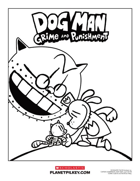 Dogman Coloring Pages - Irama Design