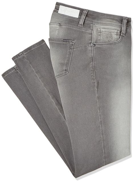 Flying Machine Women's Skinny Jeans (FWJN116628_Light Grey) : Amazon.in ...
