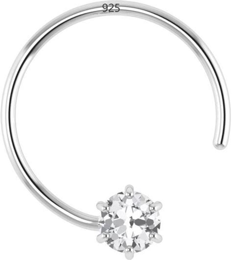 Silver Nose Pin - Buy Silver Nose Pin online at Best Prices in India ...