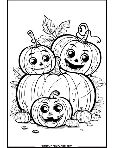 50+ Pumpkin Coloring Pages (Free PDF Printables)