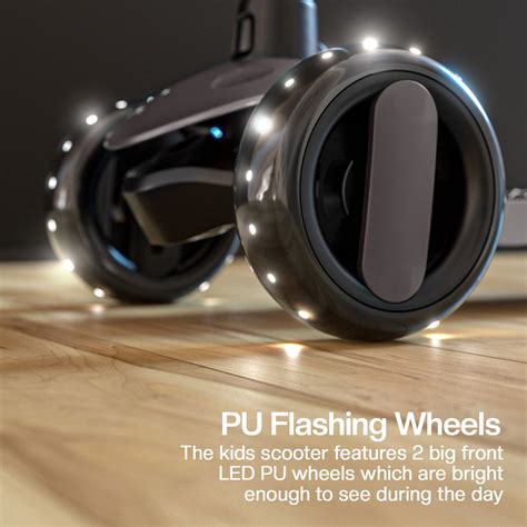 Baybee Alpha Kick Scooter for Kids with 4 Height Adjustable Handle, Le ...