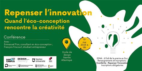 Repenser linnovation, quand léco-conception rencontre la créativité ...