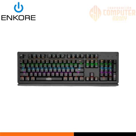 Teclado Enkore bravio RGB – COMPUTER ARMY