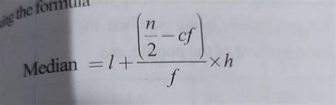 Formulas of Mean,Mode,Median, Deviation,Step deviation - Brainly.in
