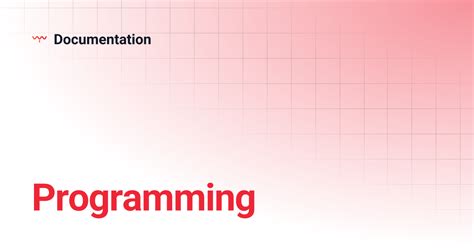 Programming Documentation 的图像结果