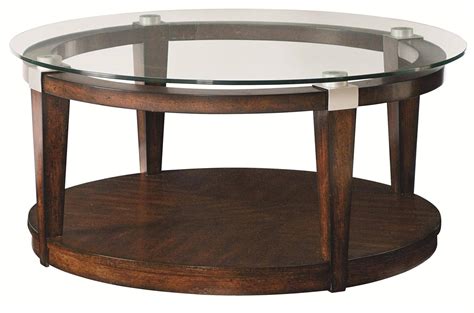 Related Topic: Steve Silver Rafael Round Wood And Glass Coffee Table