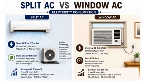 Split AC vs Window AC: From price to cost and cooling, every aspect ...