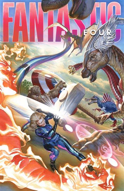 Alex Ross- Fantastic Four #12 cover, in Sal Abbinanti's 'ALEX ROSS ...