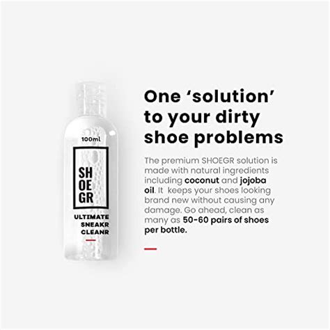 SHOEGR Ultimate Shoe Cleaning Kit | Suitable for Sneaker, Nubuck ...