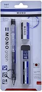 Tombow Mono Graph 0.5Mm Mechanical Pencil|With Lead And Eraser-Value ...