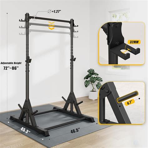 Jusgym Pull Up Station, Strength Training Workout Pull Up India | Ubuy