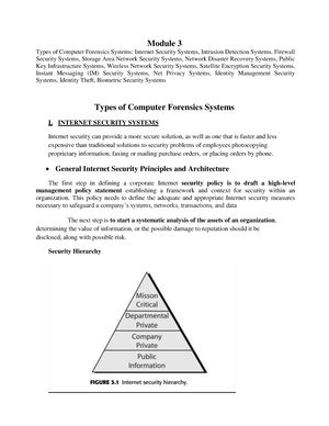 Module 2 - IT465 CYBER FORENSICS MODULE II Types of Computer Forensics ...