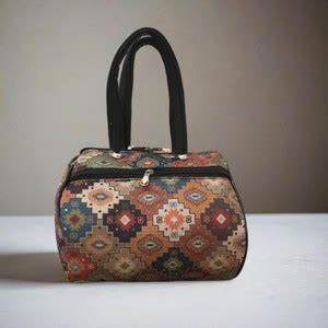 UAG Aztec Print, Black Handles, Zip Closure, Rexine Material 5 L ...