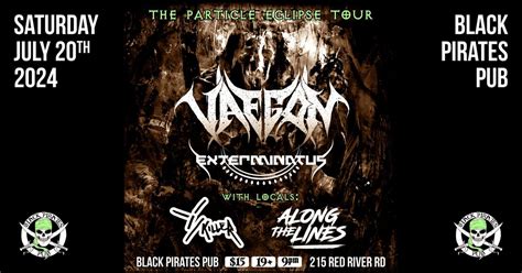 Vaegon w/ Exterminatus, Along the Lines & Killer, Black Pirates Pub ...