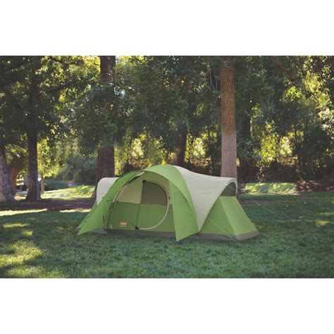 Buy Coleman Montana 8-Person Dome Tent, 1 Room, Green Online in India ...