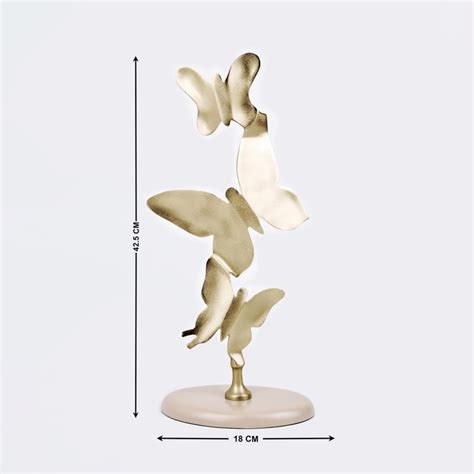 Buy Eternity Vivere Aluminium Butterfly Figurine from Home Centre at ...
