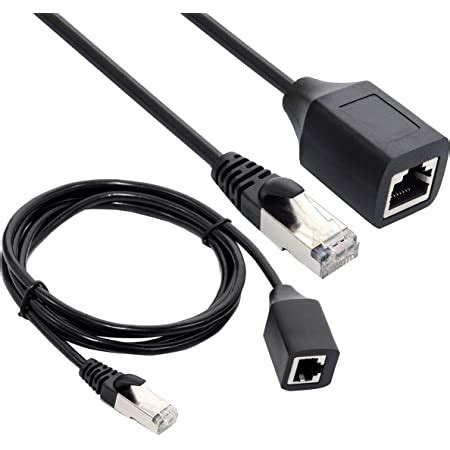 TNP Ethernet Cable Extender Extension Cable Adapter (6FT) - Cat7 Cat6 ...
