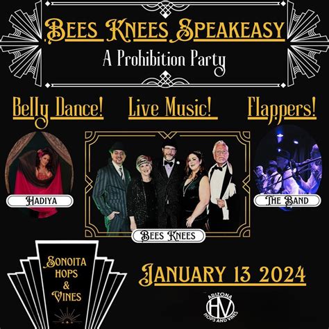 The Speakeasy, AZ Hops and Vines, Sonoita, 13 January 2024 | AllEvents.in
