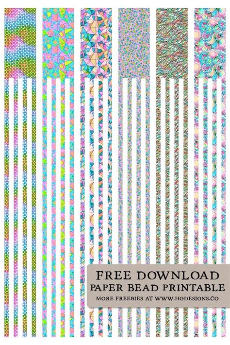 Image result for Paper Bead Patterns Free